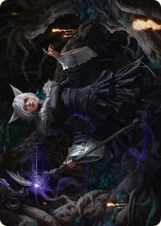 Art Series: Y'shtola, Night's Blessed Card Front
