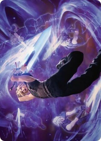 Art Series: Cloud's Limit Break Card Front