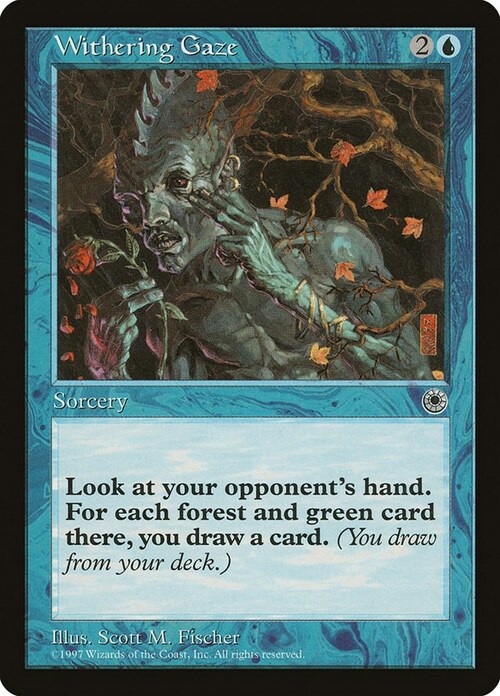 Withering Gaze Card Front