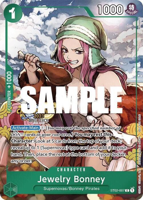 Jewelry Bonney Card Front