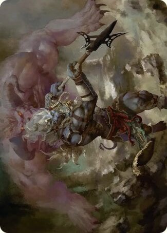 Art Series: Kimahri, Valiant Guardian Card Front