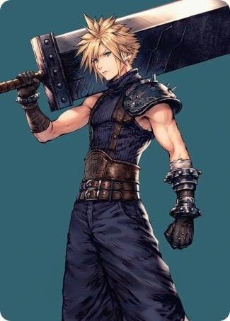 Art Series: Cloud, Ex-SOLDIER Card Front