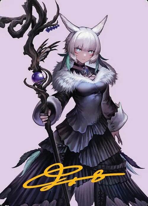 Art Series: Y'shtola, Night's Blessed Card Front