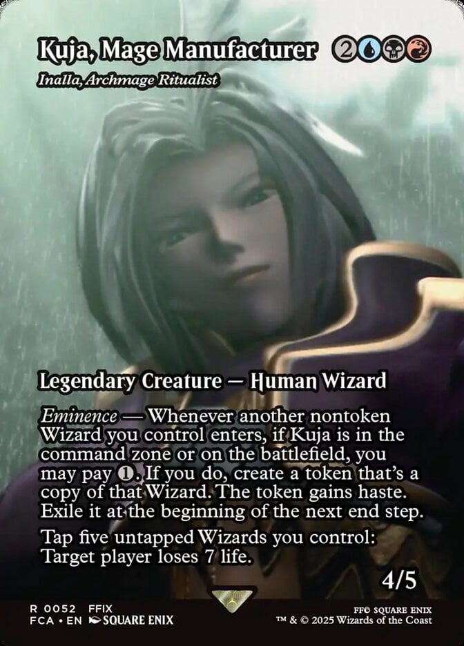 mtg final fantasy card sleeves Amazon.com: Ultra PRO - Final Fantasy x Universes Beyond Terra, Herald of  Hope (Commander) 100ct Deck Protector Sleeves for Magic: The Gathering