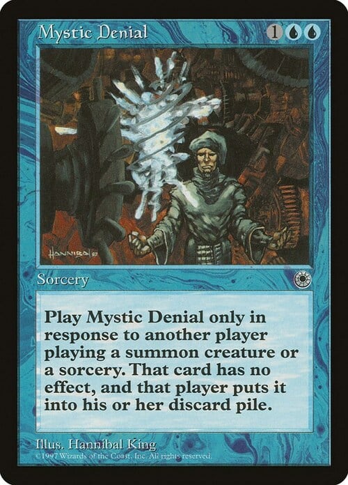 Mystic Denial Card Front