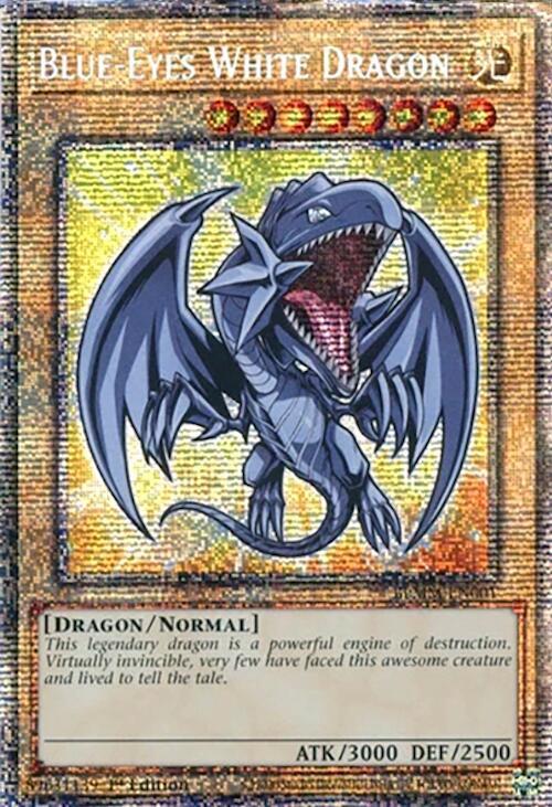 Blue-Eyes White Dragon Card Front
