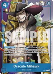 Dracule Mihawk · OP-11 Release Event | Winner P-081
