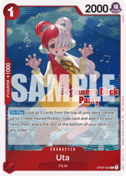 Uta · Beginners Deck Party OP09-002