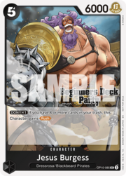 Jesus Burgess · Beginners Deck Party OP10-085