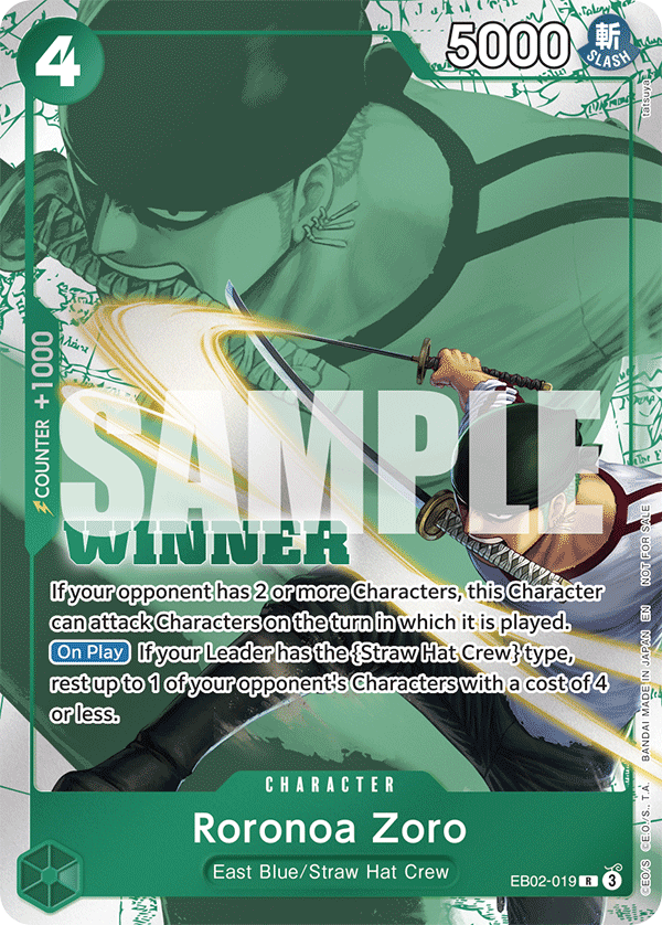 Roronoa Zoro Winner Pack | One Piece | CardTrader