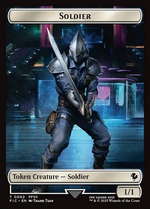 Soldier // Rebel Card Front
