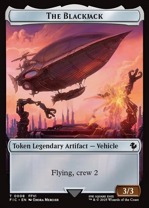 The Blackjack // The Monarch Card Front