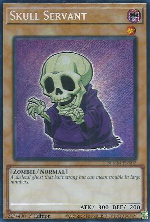 Skull Servant Card Front