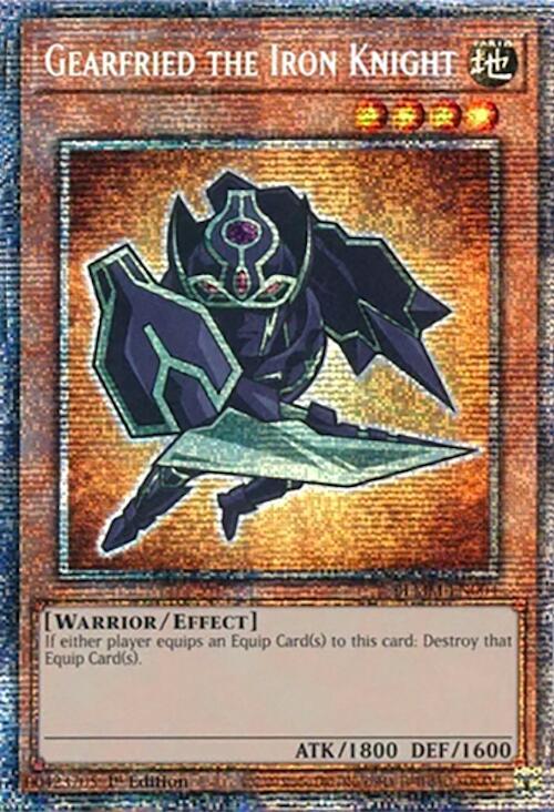 Gearfried the Iron Knight Card Front