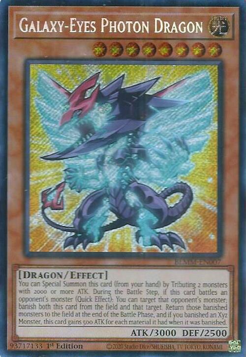 Galaxy-Eyes Photon Dragon Card Front