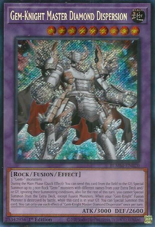 Gem-Knight Master Diamond Dispersion Card Front