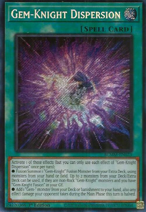 Gem-Knight Dispersion Card Front