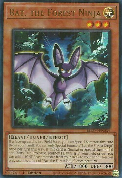 Bat, the Forest Ninja Card Front
