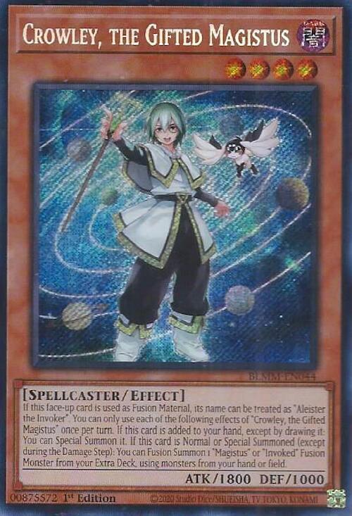 Crowley, the Gifted Magistus Card Front