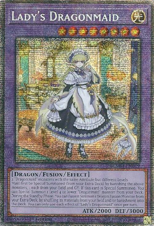 Ladys Dragonmaid Card Front