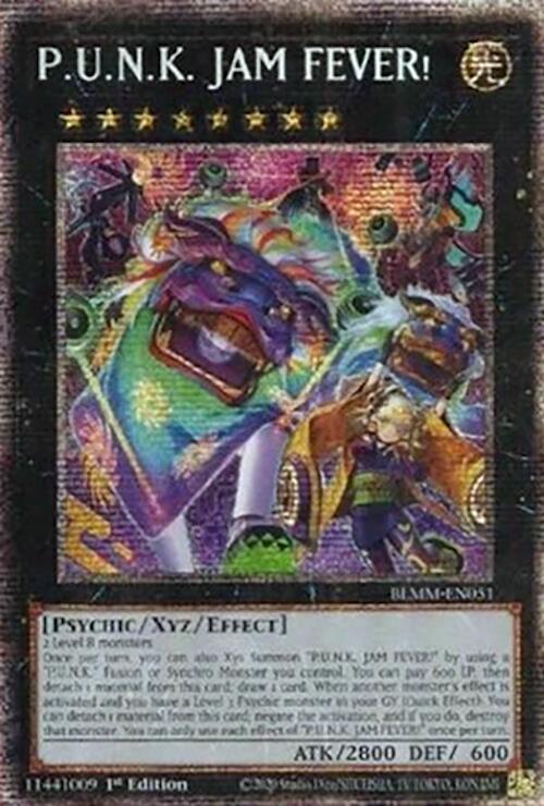 P.U.N.K. JAM FEVER! Card Front