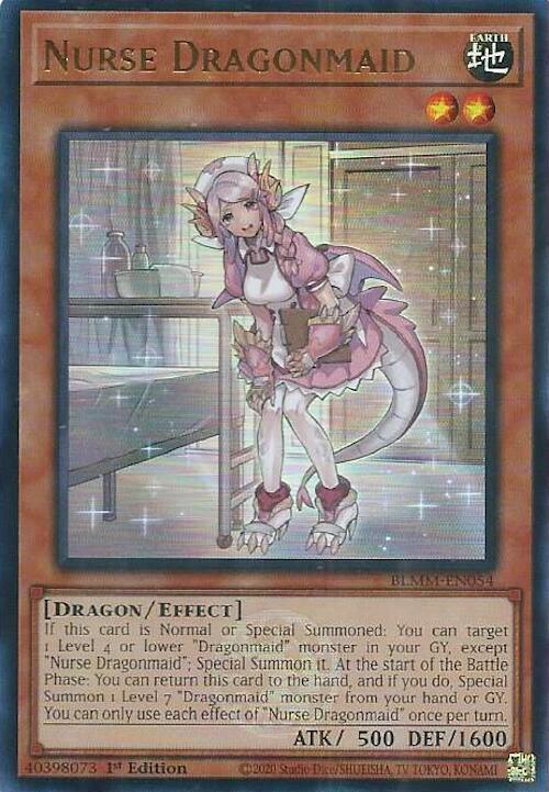 Nurse Dragonmaid Card Front
