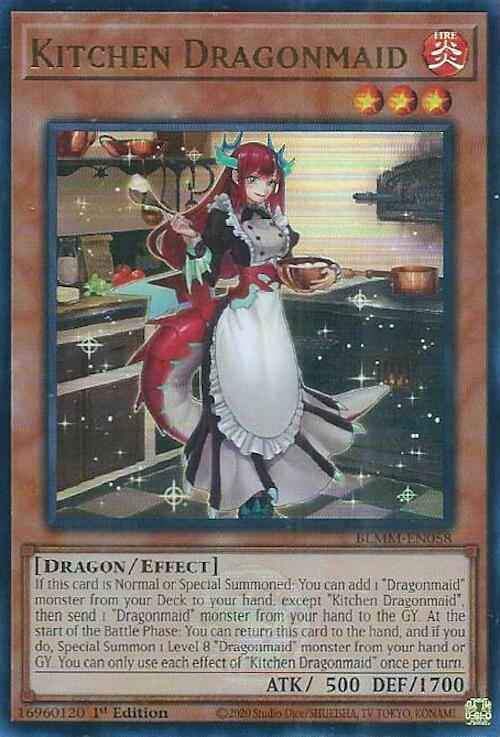 Kitchen Dragonmaid Card Front