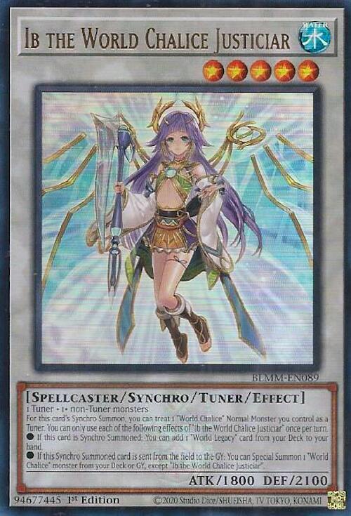 Ib the World Chalice Justiciar Card Front