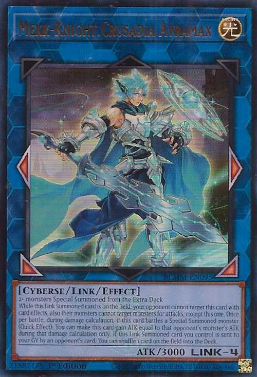 Mekk-Knight Crusadia Avramax Card Front