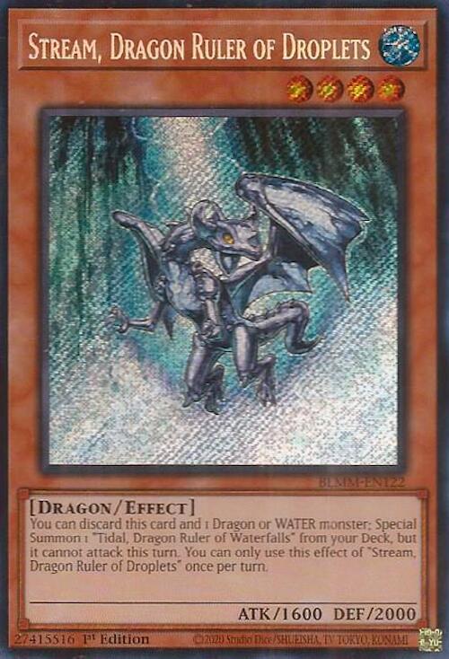 Stream, Dragon Ruler of Droplets Card Front