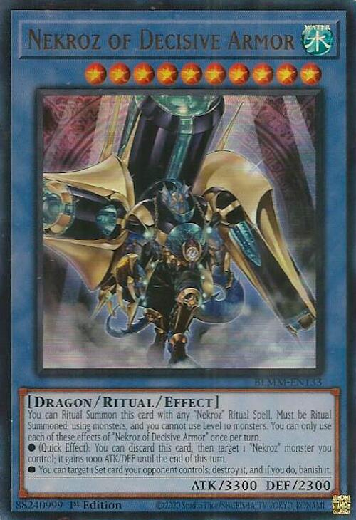 Nekroz of Decisive Armor Card Front