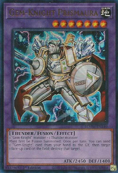 Gem-Knight Prismaura Card Front