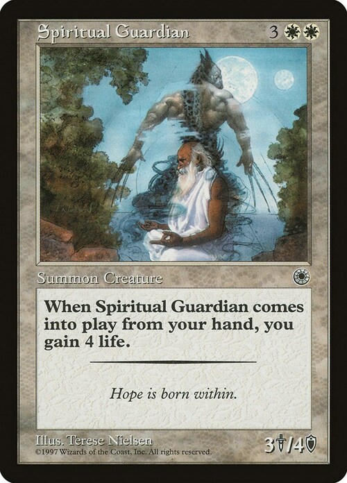 Spiritual Guardian Card Front