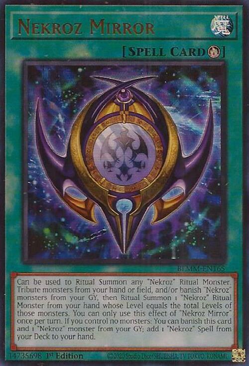 Nekroz Mirror Card Front