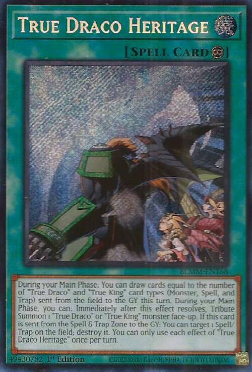 True Draco Heritage Card Front