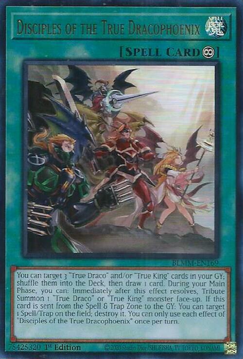 Disciples of the True Dracophoenix Card Front