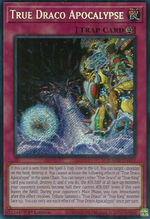 True Draco Apocalypse Card Front