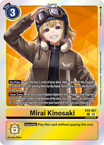 Mirai Kinosaki Card Front