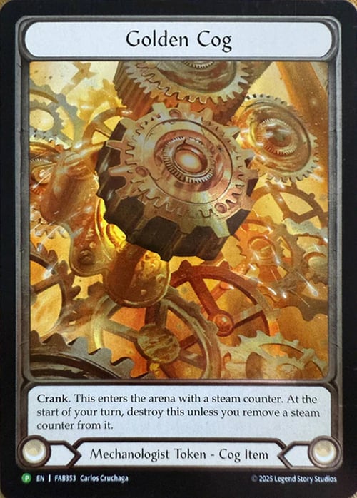 Golden Cog Card Front