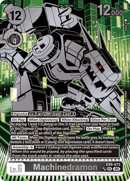 Machinedramon Card Front