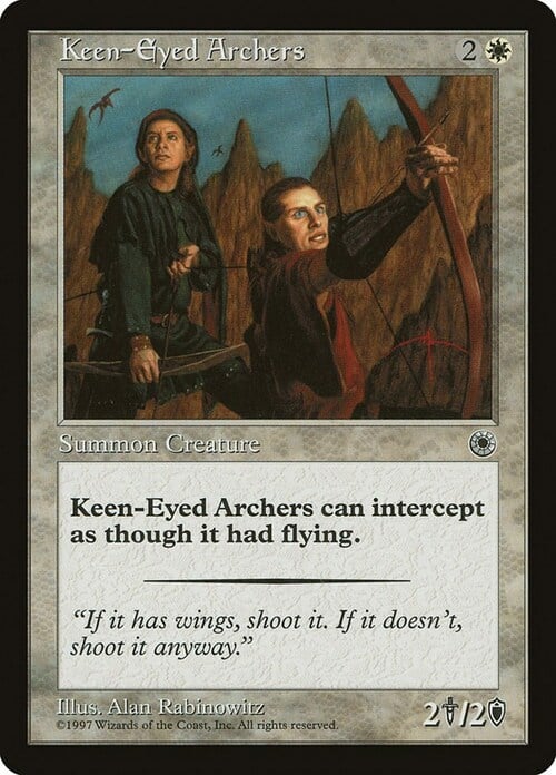 Keen-Eyed Archers Card Front