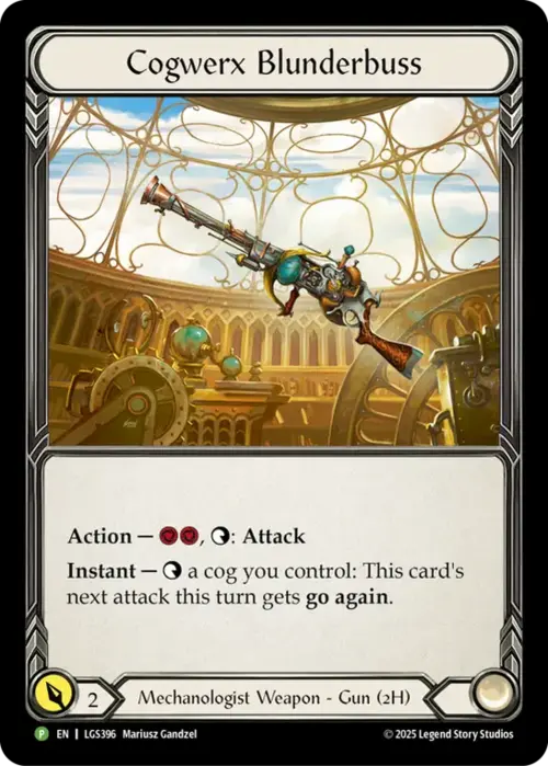 Cogwerx Blunderbuss Card Front
