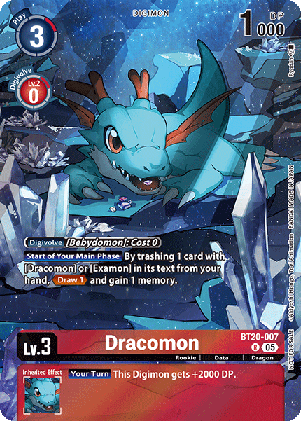 Dracomon Card Front