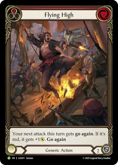 Flying High - Red Card Front