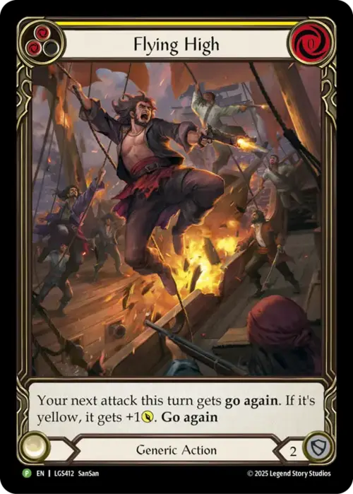 Flying High - Yellow Card Front