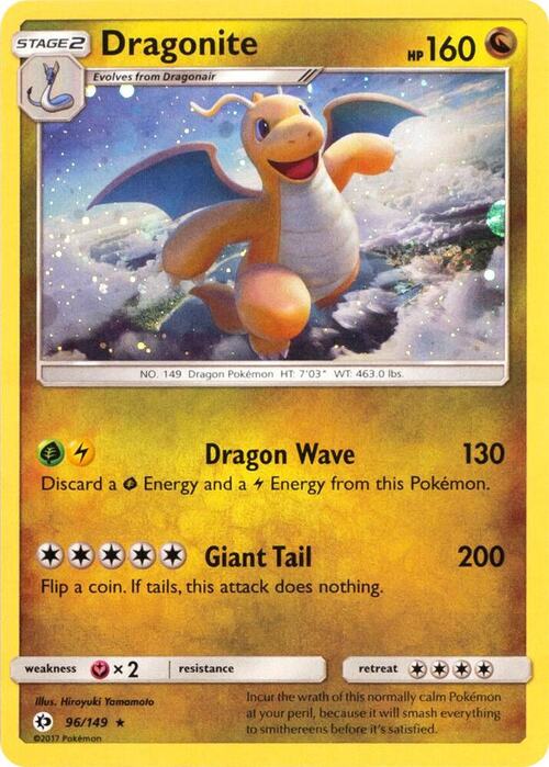 Dragonite Card Front