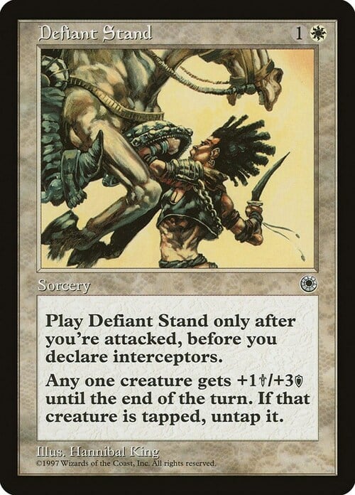 Defiant Stand Card Front