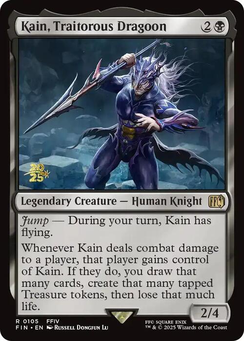 Kain, Traitorous Dragoon Card Front