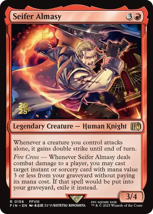 Seifer Almasy Card Front