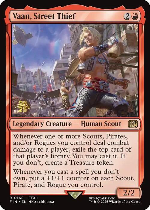 Vaan, Street Thief Card Front